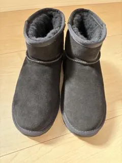 emu ムートンブーツ　24㎝　ブラック