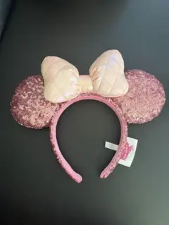 ディズニー パルパルーザ2024 ミニー カチューシャ ピンク