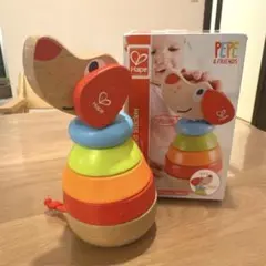 Hape PEPE & FRIENDS こいぬのぺぺのスタッカー 知育玩具のサムネイル