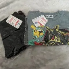 ポケモン ロンT 長ズボン　パジャマ　セット　レックウザ　テラパゴス　ピカチュウ