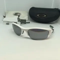 美品　Oakley スポーツサングラス FLAK JACKET　ホワイト