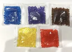 【正規品】 アクアビーズ キラキラビーズ 5色セット