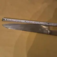 一柳則行柳刃包丁 安来鋼手打刃長235mm - メルカリ
