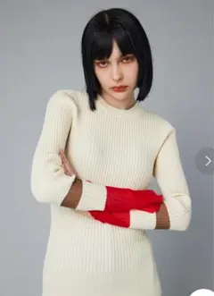 ヘリンドットサイ ニット