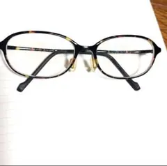 Zoff SMART（ゾフスマートメガネフレームべっ甲柄ラウンド黒×ブラウン廃盤