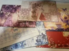 デザインペーパー120枚（コラージュ）