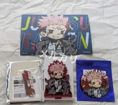 呪術廻戦 宿儺 中外鉱業 グリッターアクリルスタンド 缶バッジ ポスカ