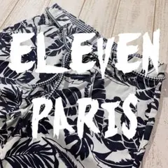 新品タグ付き【ELEVEN PARIS】イレブンパリ リーフ柄ショートパンツ