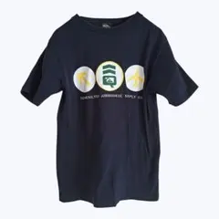 クイックシルバー 半袖 Tシャツ ロゴプリント ネイビー 日本製 サーフのサムネイル