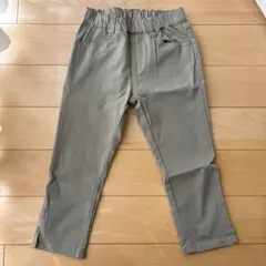 ほぼ未使用◎ ブランシェス　9分丈パンツ　130cm オリーブ