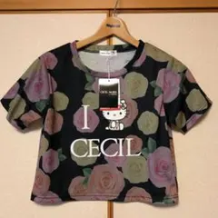 新品★キティちゃん Cecil Mcbee コラボ　半袖 Tシャツ サンリオ