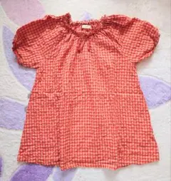 チェック チュニック