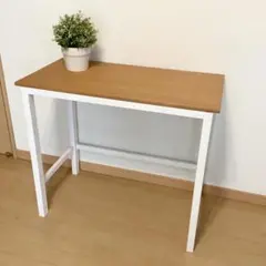 IKEA デスク 小型　70cm 北欧 木目 作業机 勉強机　一人暮らし　白 IKEA デスク 小型 70cm 北欧 木目 作業机 勉強机 一人暮らし 白 - メルカリ