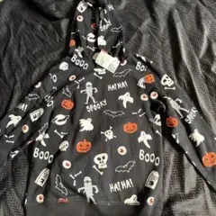 ハロウィン パーカー ブラック
