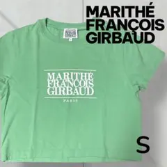 MARITHÉ FRANCOIS GIRBAUD：クロップTシャツ / グリーンのサムネイル