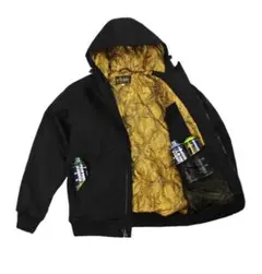 ダービーオブサンフランシスコ　ブラック　M 310BLACK GOLDフーディ