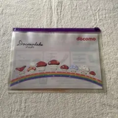 NTT docomo ドコモダケ フラットポーチのサムネイル