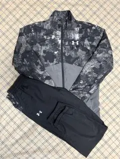 よ*ん様 Under Armour ウィンドブレーカーセット　カモフラージュ　黒