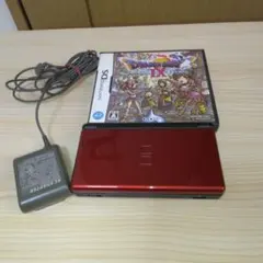 ニンテンドーDS Lite レッド 本体　充電器 + ドラゴンクエストIX