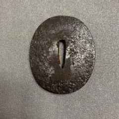 無銘 赤銅地鐔 鍔 拵 日本刀 刀装具 骨董 古美術 江戸時代 | Mercari