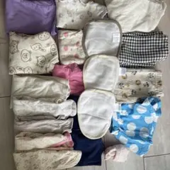 ベビー服13着　ズボン3着　スタイ3枚➕おまけ　20点以上まとめ売り　70〜80