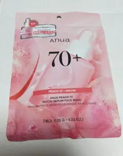 ANUA PEACH 70 NIACIN SERUM FACE MASK 7枚