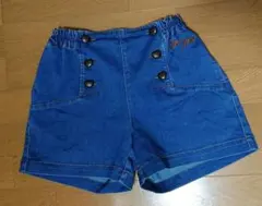 シスター ジェニィsister jenni デニム  ショートパンツ 150