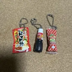 カゴメ　ガチャガチャ　ミニチュア　ケチャップ　ソース　鍋スープ　kagome