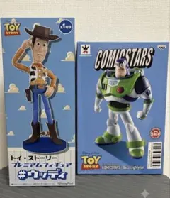 【未使用に近い】トイストーリー フィギュア 2点セット ウッディ バズ