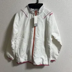 【新品タグ付き】　アシックス asicsウォーマージャケットホワイト Mサイズ