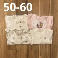 ベビーロンパース3点、ベストセット