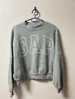 GAP クロップド丈 スウェット グレー XS