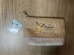 SANRIO 日焼けポチャッコ　ダイカットチャーム　ポーチ　サンリオ　しまむらのサムネイル