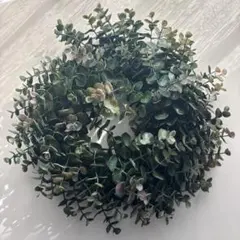 인공 꽃 녹색 화환 간단한 가짜 녹색