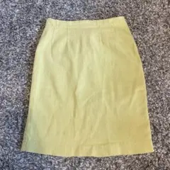 JOUJOU ライトイエロー タイトスカート⭐︎古着