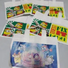 ミニオンデザインバッグ 4枚&サンリオ1枚　セット