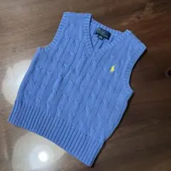 Polo by Ralph Lauren ベビーベスト 12M ライトブルー