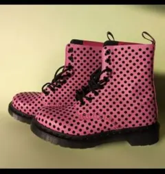 Dr.Martens　美品☆UK4 ドット柄ブーツのサムネイル
