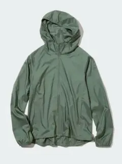 UNIQLO ユニクロ　ポケッタブルUVカットパーカ　グリーン　M