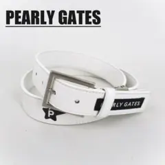 PEARLY GATES パーリーゲイツ ベルト ホワイト メンズ