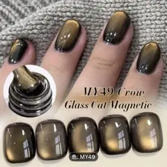 クロウ　ブラックゴールド　キャット　マグネット　ジェル　10ml ボーンプリティ