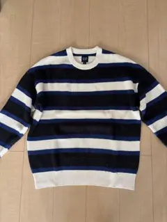 GAP ボーダー柄 クルーネックセーター