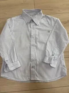 anyFAM 長袖シャツ ストライプ 110cm