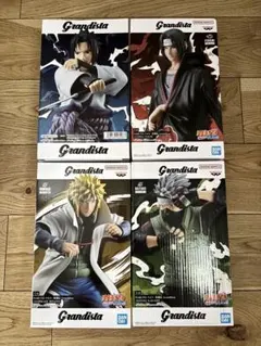 【新品未開封】NARUTO Grandista サスケ イタチ カカシ ミナト