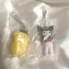 サンリオ フロッキー　ミニチュアチャーム　 ポムポムプリン クロミ