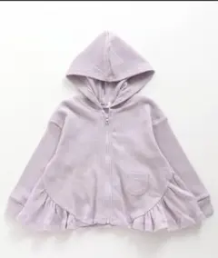 BREEZE UVカットワッフルペプラムパーカー