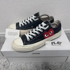 ct70 コムデギャルソン PLAY ブラック スニーカー