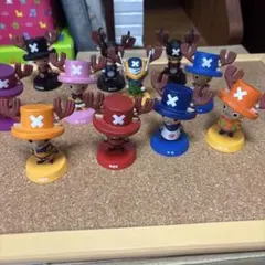 ワンピース×ドラゴンボール　首振りチョッパー　１１体