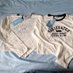 LTXC 吸水速乾長袖Tシャツ 140cm 2枚セットのサムネイル