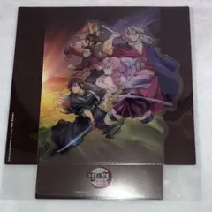 非売品】鬼滅の刃映画特典　柱稽古編　キービジュアルクリアスタンド